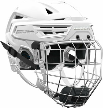 Hockey Helmet Bauer RE-AKT 150 Helmet Combo SR White L Hockey Helmet - 1