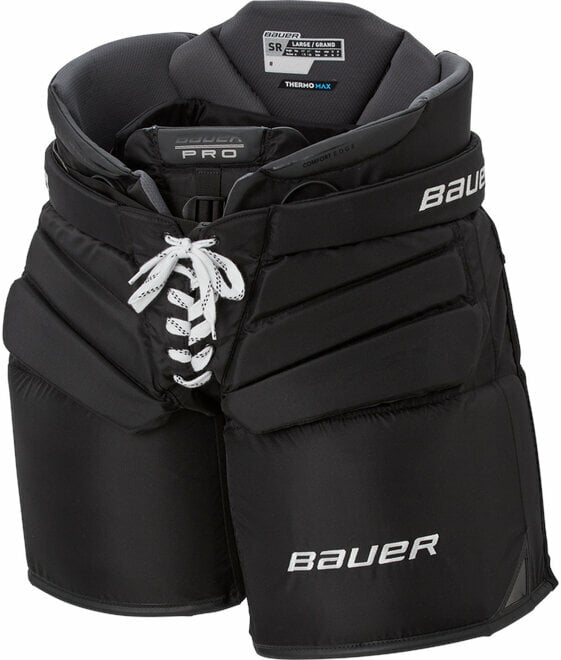 Hokejske hlače za vratarja Bauer S20 PRO SR Črna Hokejske hlače za vratarja