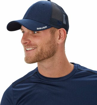 Hokejowa czapka z daszkiem Bauer New Era Team 9Forty Adjustable Cap Navy Hokejowa czapka z daszkiem - 1