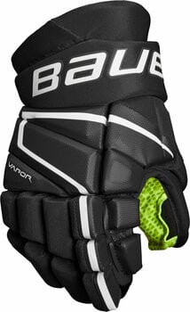 Hokejové rukavice Bauer S22 Vapor 3X JR 10 Black/White Hokejové rukavice - 1