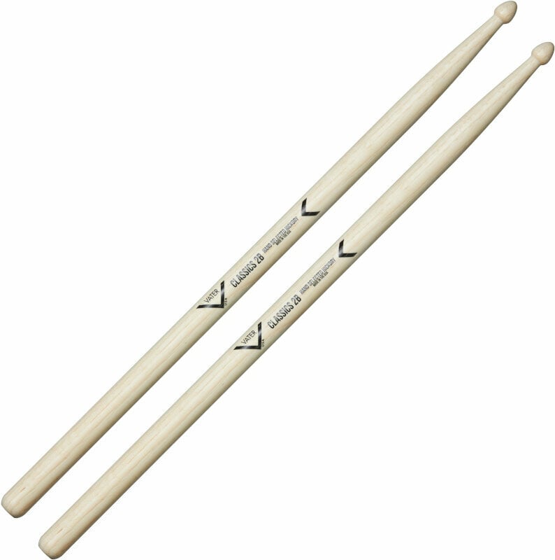 Drumsticks Vater VHC2BW Classics 2B Wood Drumsticks