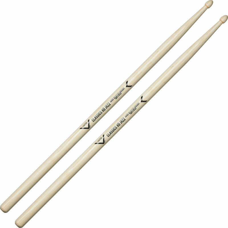 Drumsticks Vater VHC8DJW Classics 8D Jazz Wood Drumsticks