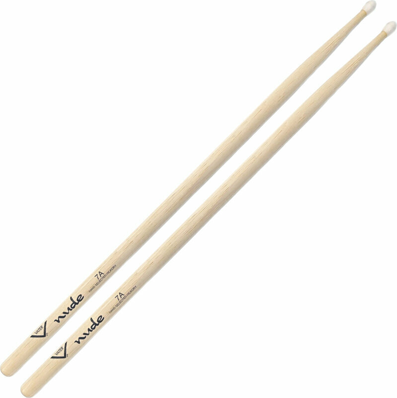 Drumsticks Vater VHN7AN Nude Series 7A Nylon Tip Drumsticks