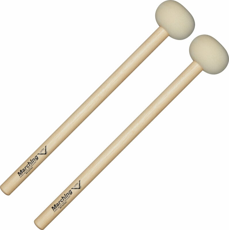 Sticks and Beaters for Marching Instruments Vater MV-B5PWR Power Bass Drum Mallet 5 Sticks and Beaters for Marching Instruments