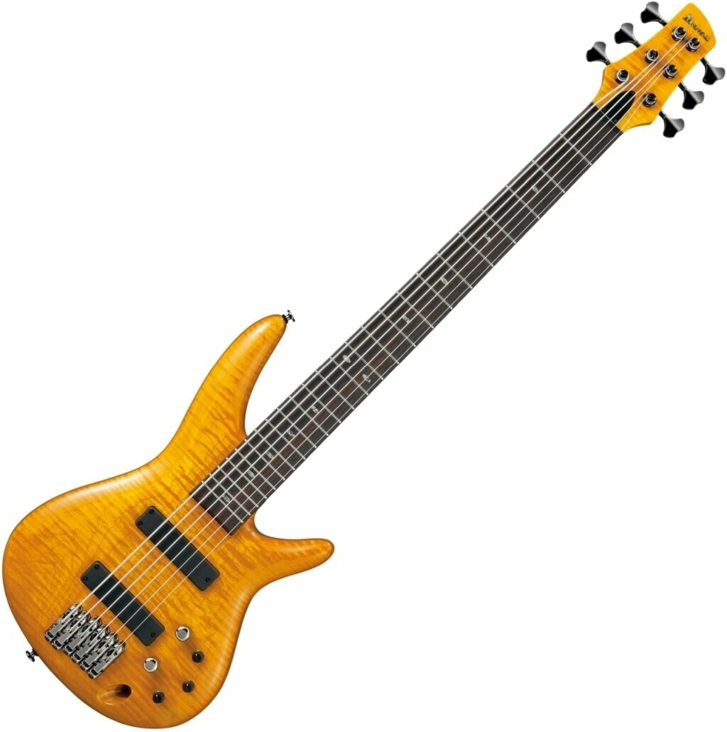6-string Bassguitar Ibanez GVB1006-AM Amber