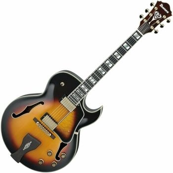 Semiakustická kytara Ibanez LGB30-VYS Vintage Yellow Sunburst - 1
