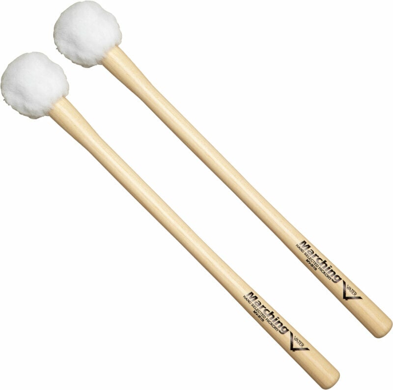 Sticks and Beaters for Marching Instruments Vater MV-B1S Marching Bass Drum Mallet Puff Sticks and Beaters for Marching Instruments