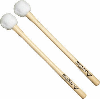 Sticks and Beaters for Marching Instruments Vater MV-B1S Marching Bass Drum Mallet Puff Sticks and Beaters for Marching Instruments - 1