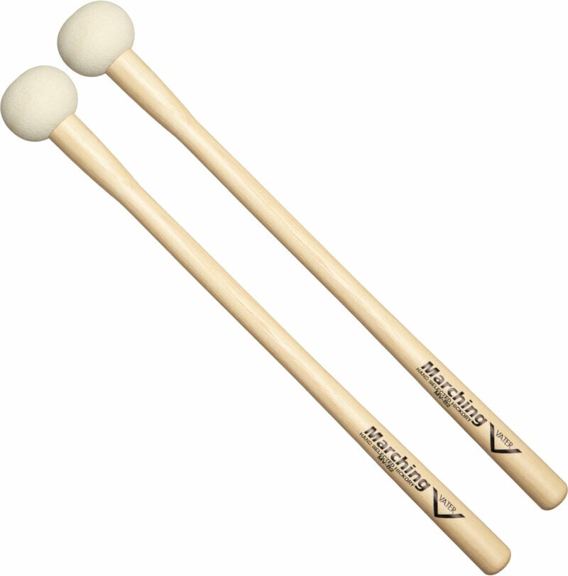 Sticks and Beaters for Marching Instruments Vater MV-B2 Marching Bass Drum Mallet Sticks and Beaters for Marching Instruments