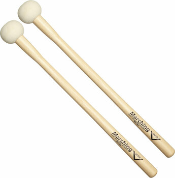 Sticks and Beaters for Marching Instruments Vater MV-B2 Marching Bass Drum Mallet Sticks and Beaters for Marching Instruments - 1