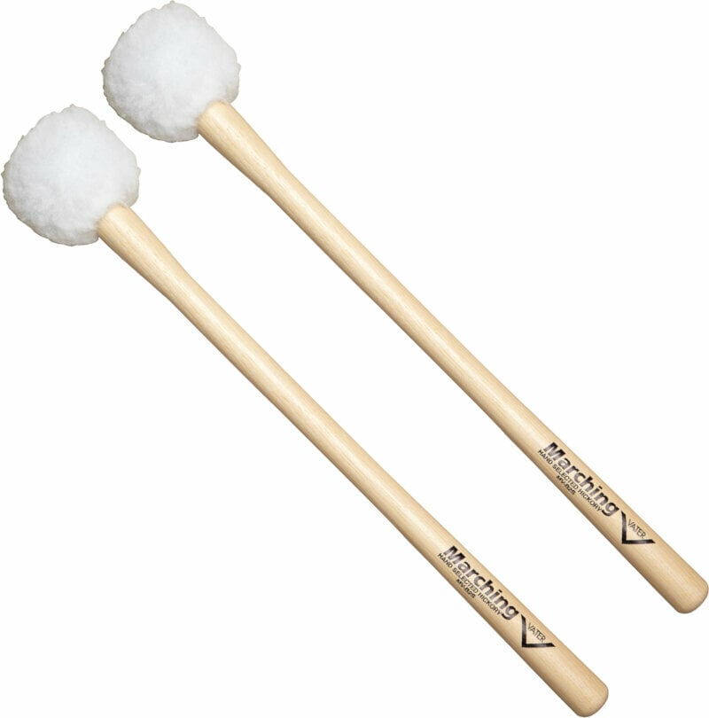Sticks and Beaters for Marching Instruments Vater MV-B2S Marching Bass Drum Mallet Puff Sticks and Beaters for Marching Instruments