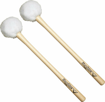 Sticks and Beaters for Marching Instruments Vater MV-B4S Marching Bass Drum Mallet Puff Sticks and Beaters for Marching Instruments - 1