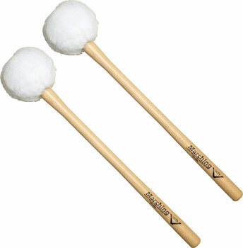 Sticks and Beaters for Marching Instruments Vater MV-B5S Marching Bass Drum Mallet Puff Sticks and Beaters for Marching Instruments - 1