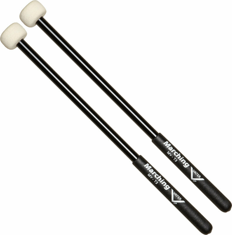 Sticks and Beaters for Marching Instruments Vater MV-T3 Multi-Tenor Mallet Sticks and Beaters for Marching Instruments
