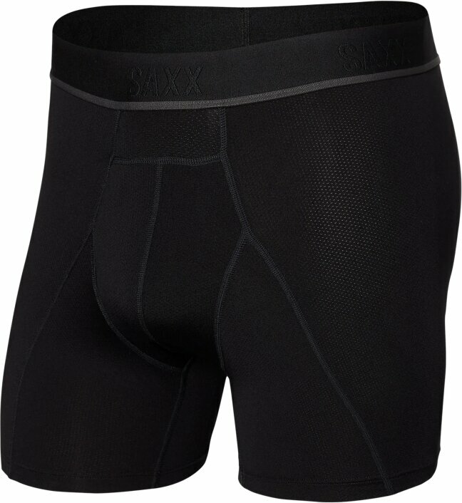 Levně SAXX Kinetic Boxer Brief Blackout 2XL Fitness spodní prádlo