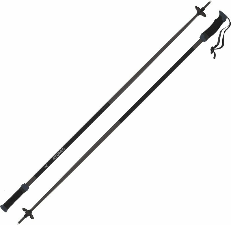 Skistave Atomic AMT SQS Ski Poles Black 115 cm Skistave