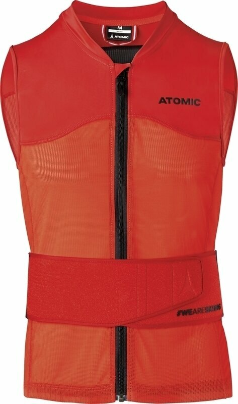 Ski Protector Atomic Live Shield Vest Men Red L