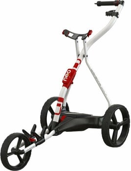 Wózek golfowy elektryczny Wishbone Golf NEO Electric Trolley White/Red Wózek golfowy elektryczny - 1
