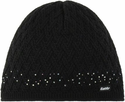 Zimowa czapka Eisbär Lore Crystal Beanie Black UNI Zimowa czapka - 1