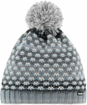 Ulkoilulakki, kaulanlämmitin Eisbär Stravo Pompon Beanie Grey/White UNI Ulkoilulakki, kaulanlämmitin - 1