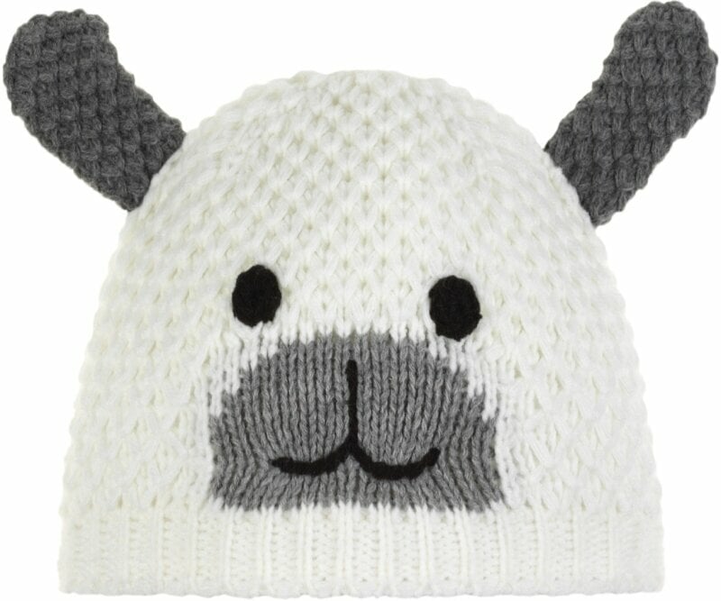 Шапка за ски Eisbär Grizzly Kids Beanie White/Grey UNI Шапка за ски