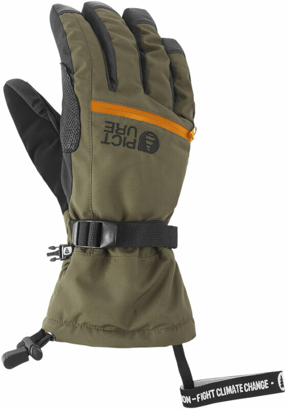 Каране на ски > Ски облекло > Ски Ръкавици Picture Kincaid Gloves Dark Army Green XL