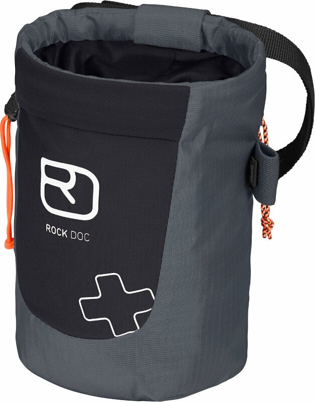Bag and Magnesium for Climbing Ortovox First Aid Rock Doc Black Steel Bag and Magnesium for Climbing