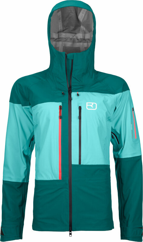 Каране на ски > Ски облекло > Ски якета Ortovox 3L Guardian Shell Jacket W Pacific Green XS