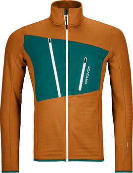 Bluza outdoorowa Ortovox Fleece Grid Jacket M Sly Fox S Bluza outdoorowa - 1