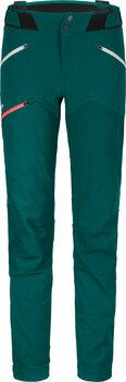 Nadrág Ortovox Westalpen Softshell Pants W Pacific Green XS Nadrág - 1