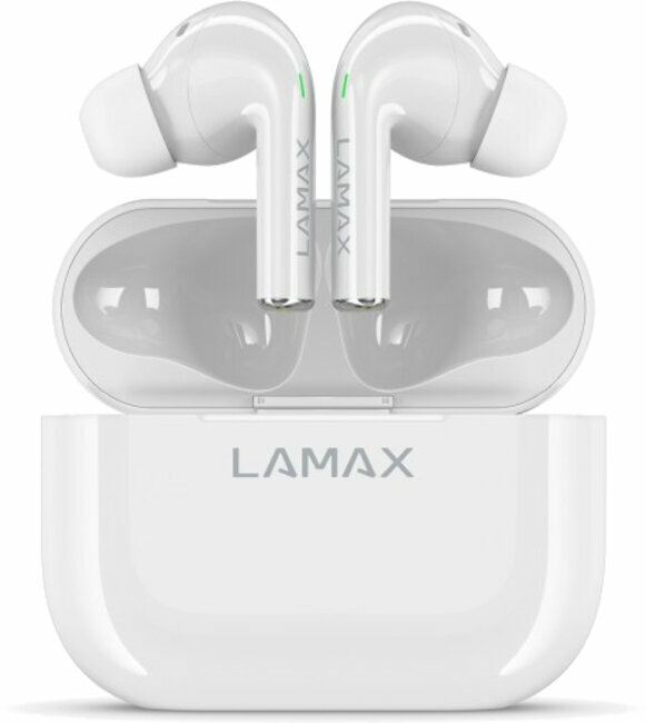 True trådlös in-ear LAMAX Clips1 White