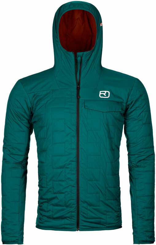 Outdoor Jacke Ortovox Swisswool Piz Badus Jacket M Pacific Green S Outdoor Jacke