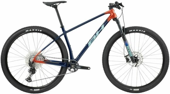 Hardtail-cykel BH Bikes Ultimate RC 6.5 Shimano XT RD-M8100 1x12 Blue/Light Blue/Orange L - 1