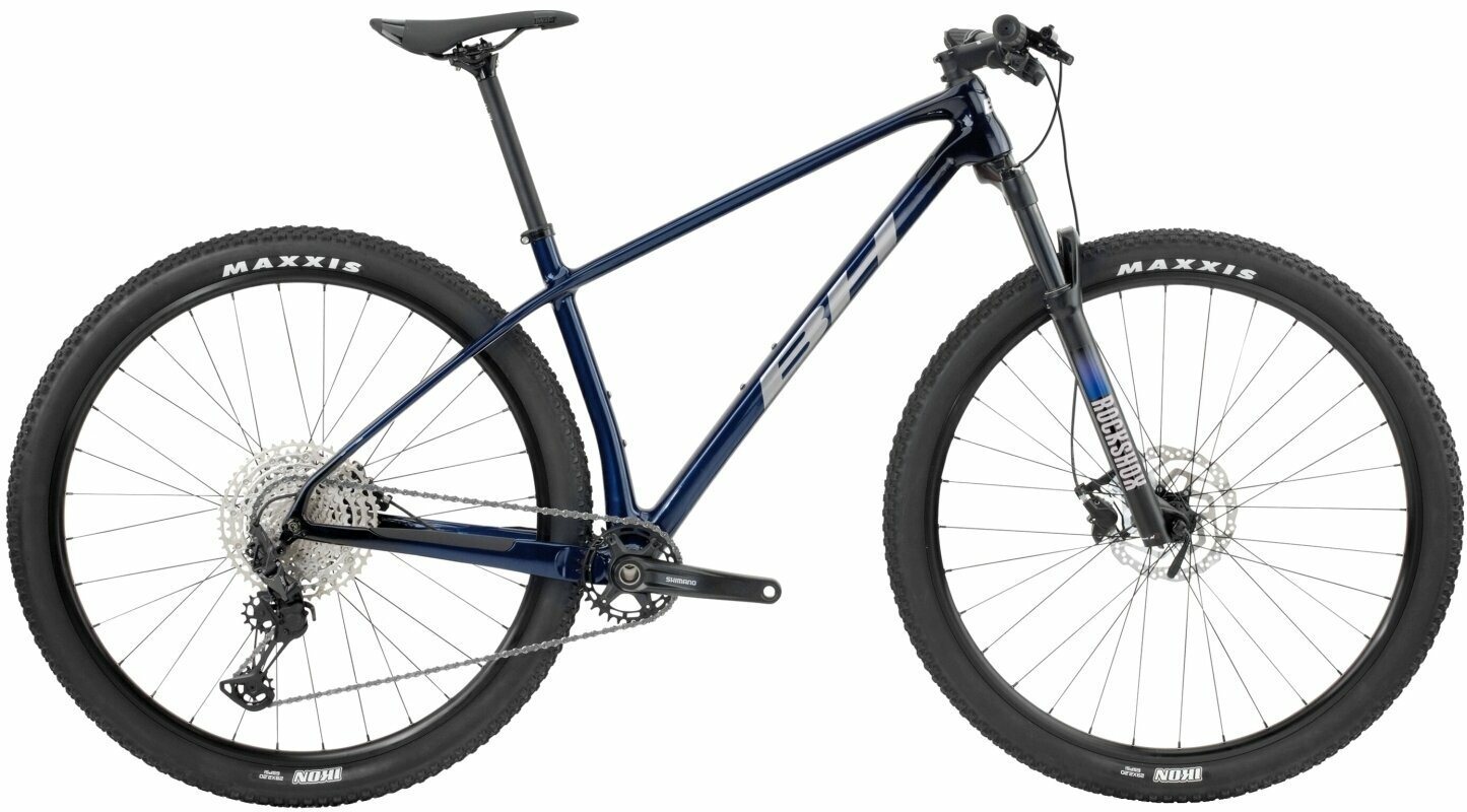 Хардтейл велосипед BH Bikes Ultimate RC 6.5 Shimano XT RD-M8100 1x12 Blue/Silver/Dark Blue L