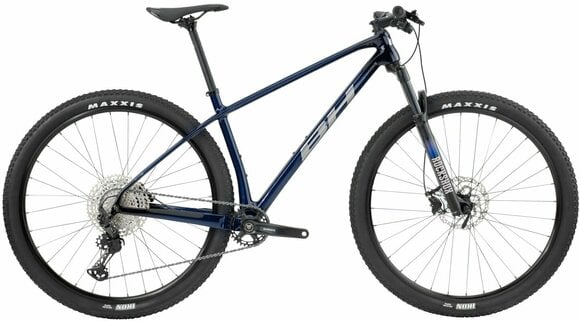 Hardtail bicykel BH Bikes Ultimate RC 6.5 Shimano XT RD-M8100 1x12 Blue/Silver/Dark Blue L - 1
