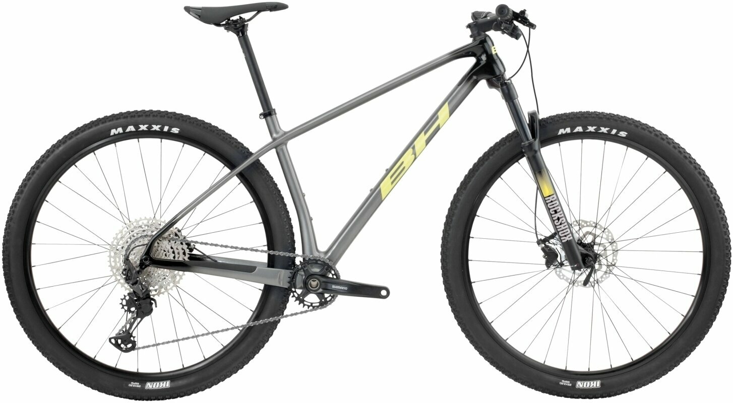 Hardtail fiets BH Bikes Ultimate RC 6.5 Shimano XT RD-M8100 1x12 Silver/Yellow/Black S