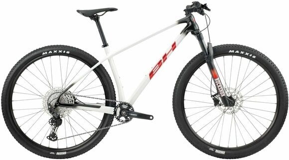 Hardtail fiets BH Bikes Ultimate RC 7.0 Shimano XT RD-M8100 1x12 White/Red/Black S - 1