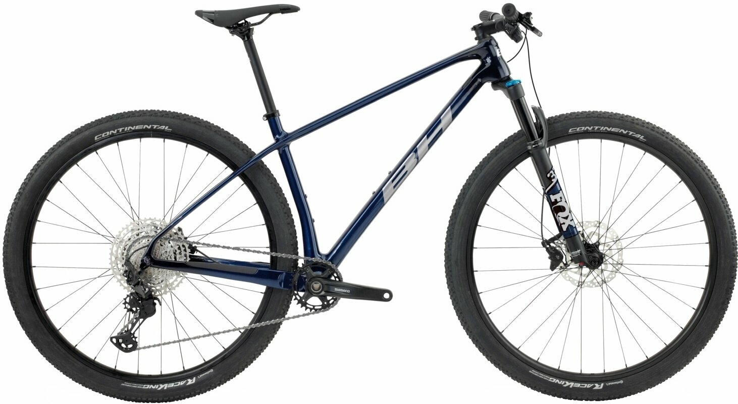 Hardtail kerékpár BH Bikes Ultimate RC 7.5 Shimano XT RD-M8100 1x12 Blue/Silver/Dark Blue L
