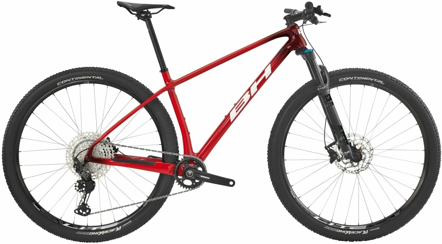 Hardtail fiets BH Bikes Ultimate RC 7.5 Shimano XT RD-M8100 1x12 Red/White/Dark Red S
