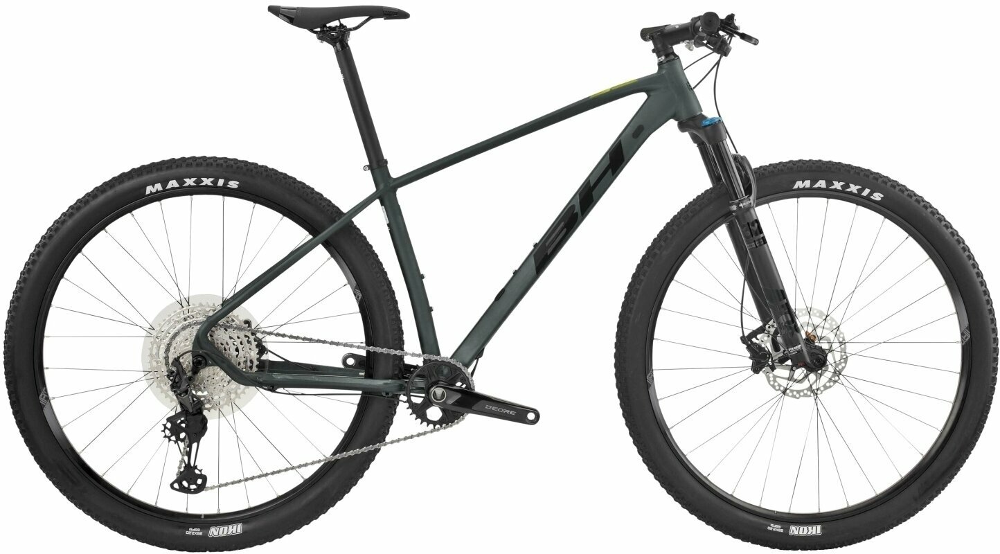 Hardtail kerékpár BH Bikes Expert 5.5 Dark Silver/Black/Yellow S Hardtail kerékpár