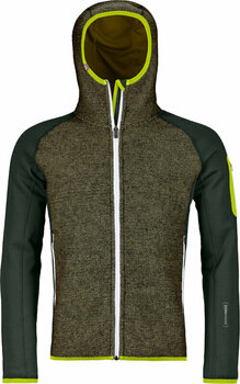 Hanorace Ortovox Fleece Plus Classic Knit M Green Pine M Hanorace - 1