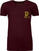 Thermo ondergoed voor dames Ortovox 185 Merino Way To Powder T-Shirt W Dark Wine M Thermo ondergoed voor dames