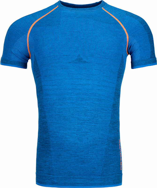 Thermischeunterwäsche Ortovox 230 Competition Short Sleeve M Just Blue XL Thermischeunterwäsche