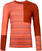 Termounderkläder Ortovox 185 Rock'N'Wool Long Sleeve W Coral M Termounderkläder
