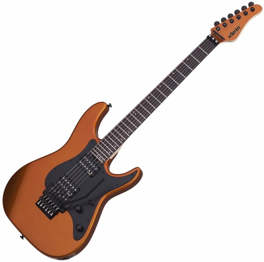 Guitare électrique Schecter Sun Valley Super Shredder FR Lambo Orange (Déjà utilisé)
