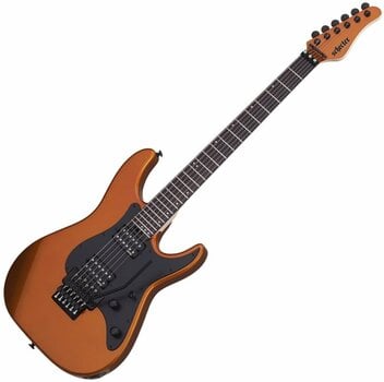 Guitare électrique Schecter Sun Valley Super Shredder FR Lambo Orange (Déjà utilisé) - 1
