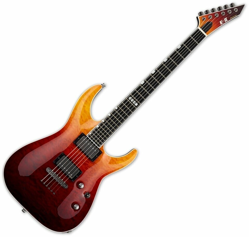 Китари > Електрически китари > Supеr ST- Модели ESP Horizon NT-II Tiger Eye Amber Fade
