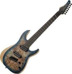 Multiscale electric guitar Schecter Reaper-7 Multiscale Satin Sky Burst Multiscale electric guitar