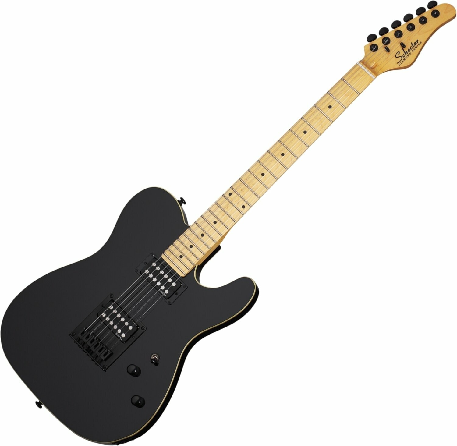 Elektrische gitaar Schecter PT-M/M Black