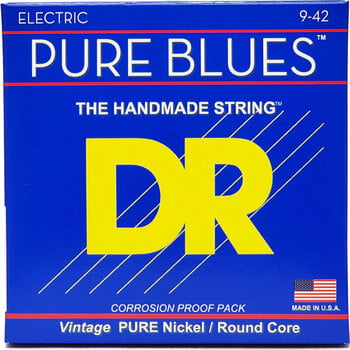 Cordas para guitarra elétrica Mi DR Strings PHR-9 - 1